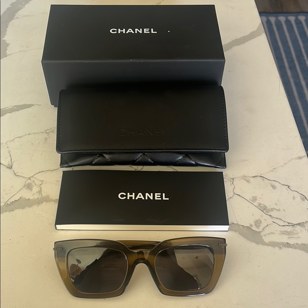 Chanel Brown Sunglasses